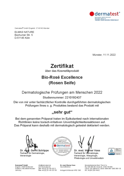 Elmas BIO Rosé Naturseife - 120gr